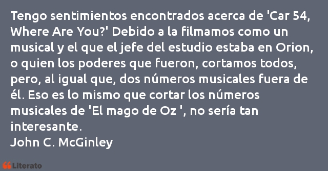 Frases de John C. McGinley