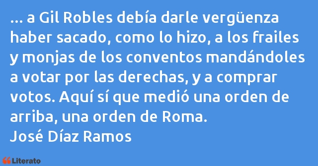 Frases de José Díaz Ramos