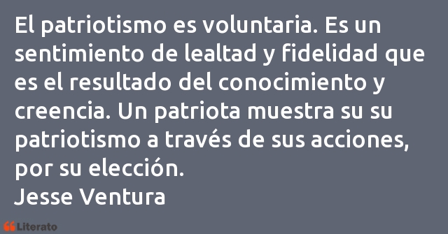 Frases de Jesse Ventura
