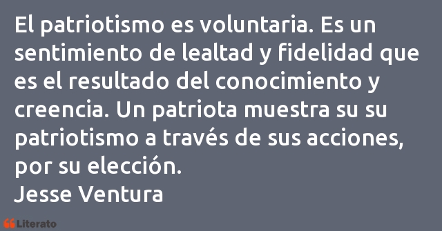 Frases de Jesse Ventura