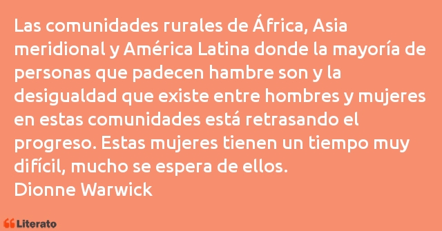 Frases de Dionne Warwick