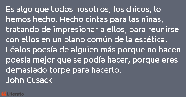 Frases de John Cusack