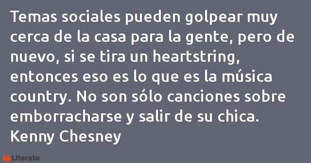 Frases de Kenny Chesney