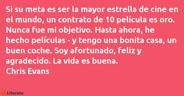 Frases de Chris Evans