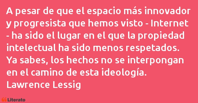 Frases de Lawrence Lessig