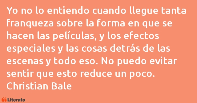 Frases de Christian Bale