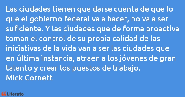 Frases de Mick Cornett