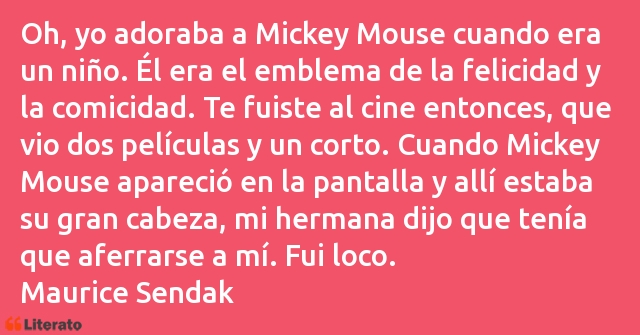 Frases de Maurice Sendak