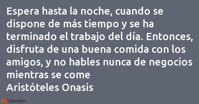 Frases de Aristóteles Onasis