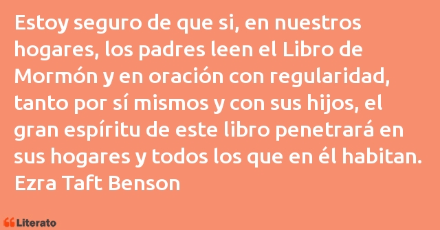 Frases de Ezra Taft Benson