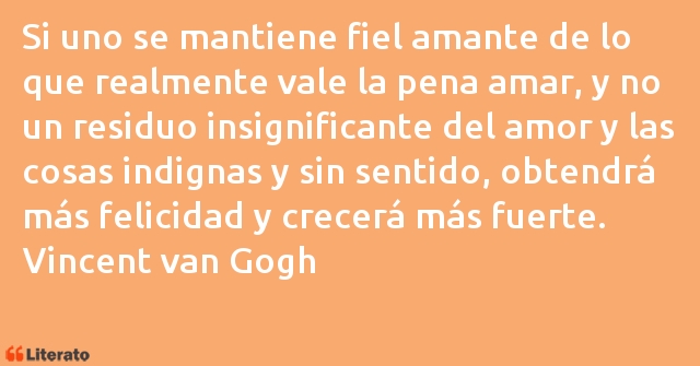 Frases de Vincent van Gogh