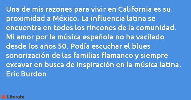 Frases de Eric Burdon