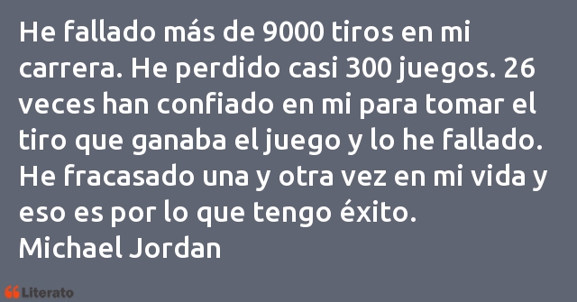 Frases de Michael Jordan