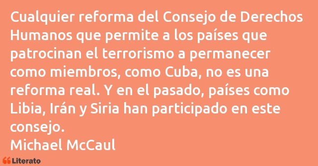 Frases de Michael McCaul