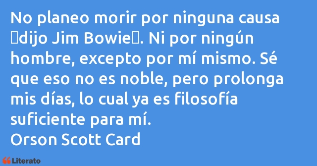 Frases de Orson Scott Card