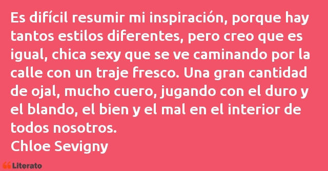 Frases de Chloe Sevigny