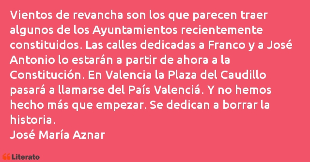 Frases de José María Aznar