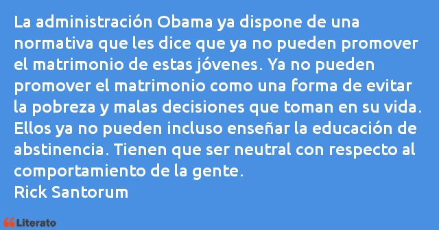 Frases de Rick Santorum