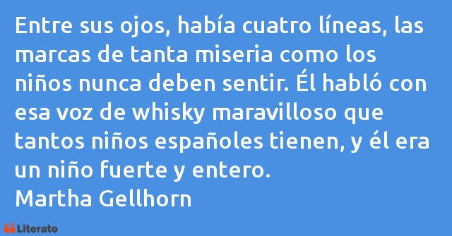 Frases de Martha Gellhorn