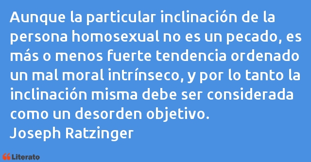 Frases de Joseph Ratzinger