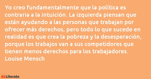 Frases de Louise Mensch