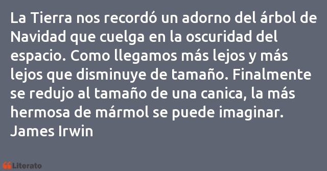 Frases de James Irwin