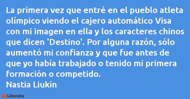 Frases de Nastia Liukin