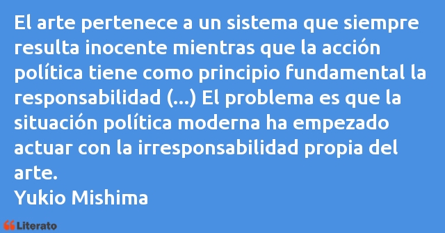 Frases de Yukio Mishima