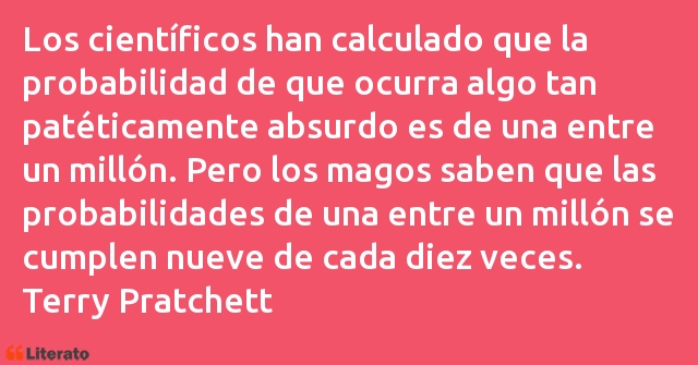 Frases de Terry Pratchett