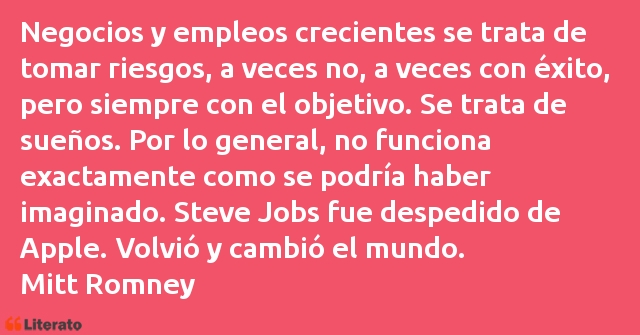 Frases de Mitt Romney