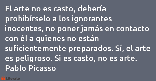 Frases de Pablo Picasso