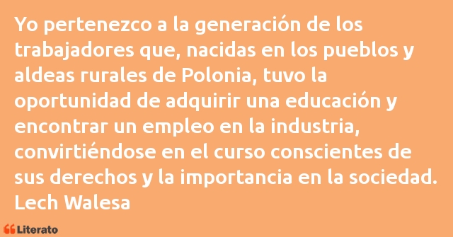 Frases de Lech Walesa