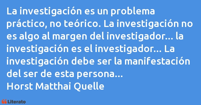 Frases de Horst Matthai Quelle