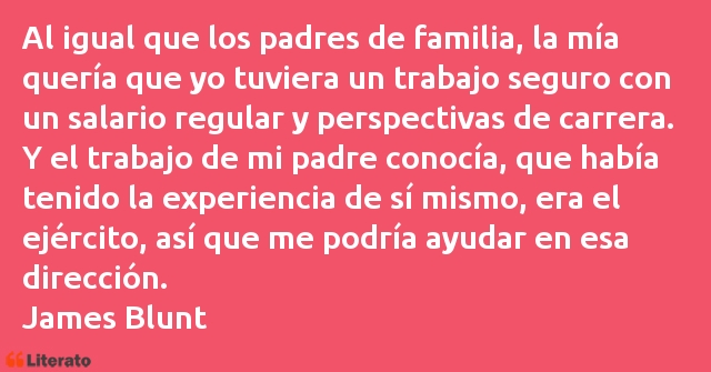 Frases de James Blunt