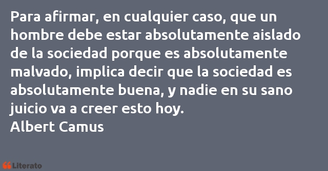 Frases de Albert Camus