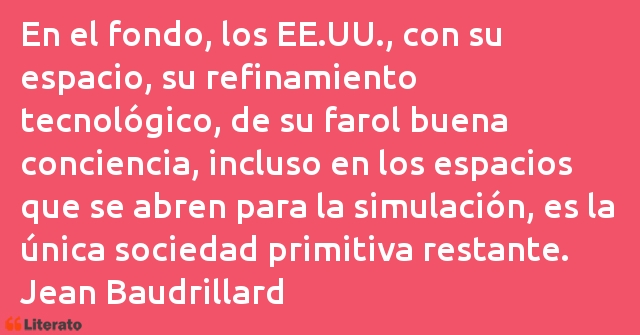 Frases de Jean Baudrillard