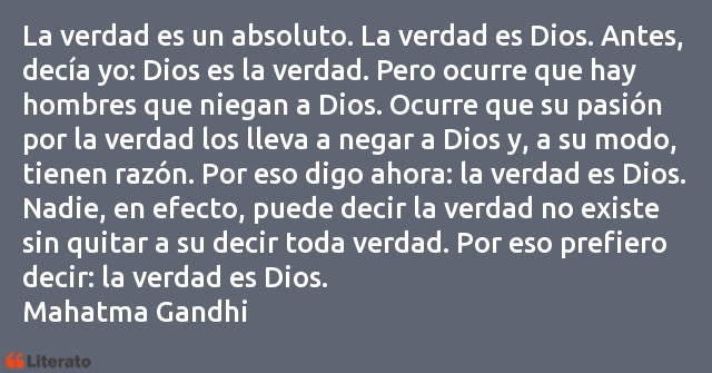 Frases de Mahatma Gandhi