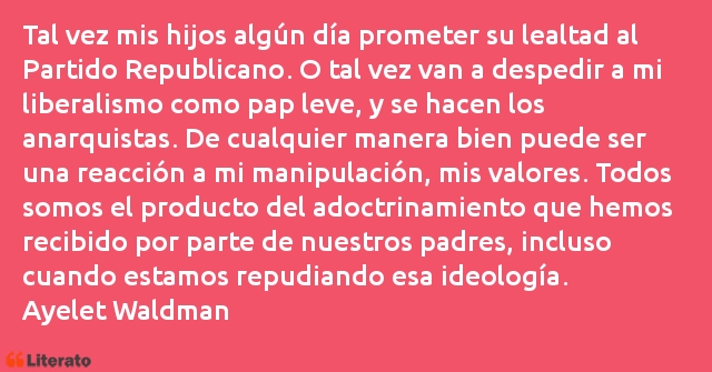 Frases de Ayelet Waldman