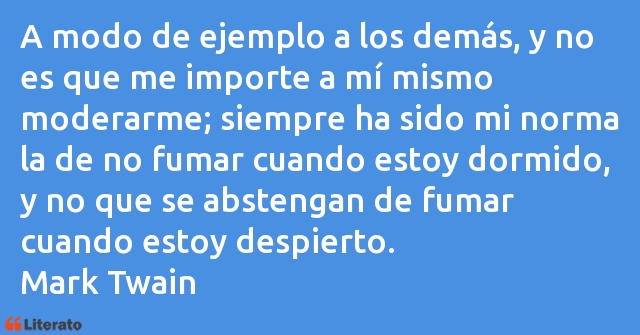 Frases de Mark Twain