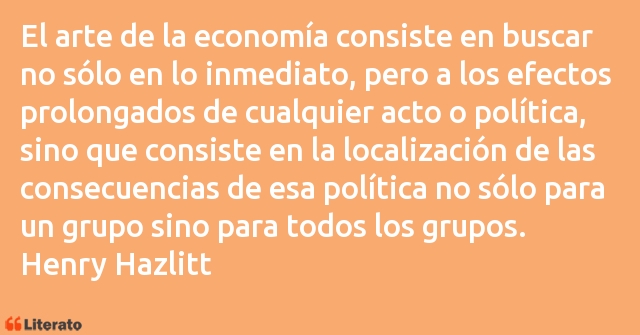 Frases de Henry Hazlitt