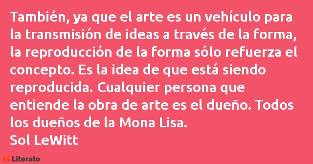 Frases de Sol LeWitt