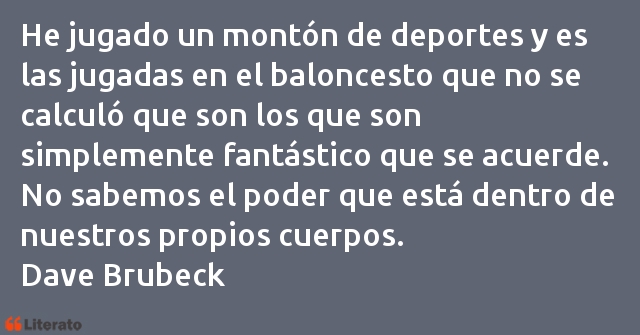 Frases de Dave Brubeck