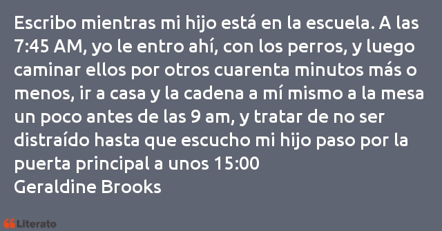 Frases de Geraldine Brooks