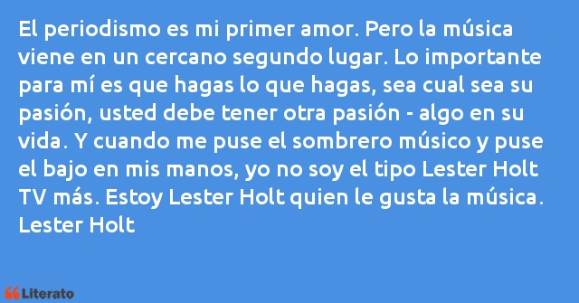 Frases de Lester Holt