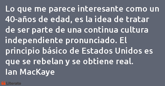 Frases de Ian MacKaye