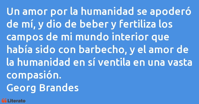 Frases de Georg Brandes