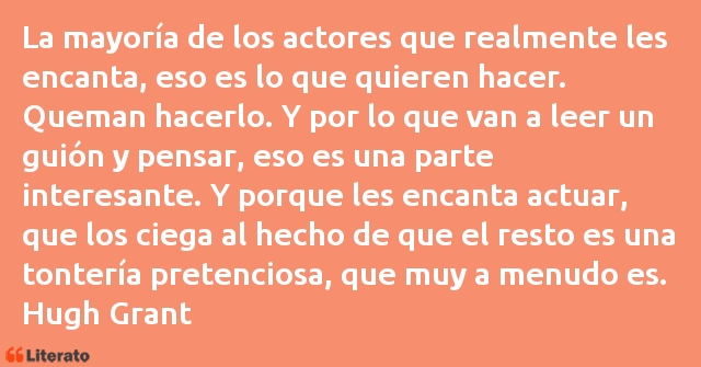 Frases de Hugh Grant