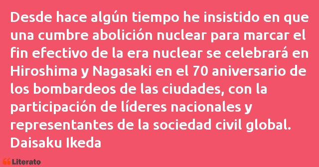 Frases de Daisaku Ikeda