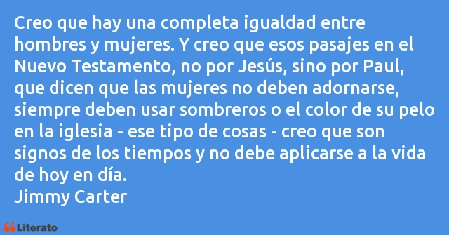 Frases de Jimmy Carter