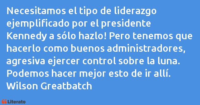 Frases de Wilson Greatbatch